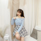 T483 BLUE TOP SET
