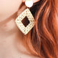 #A028 FOR SQUARE EARRINGS - Letta A