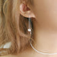 #A023 FOR YOU PEARL SILVER EARRINGS - Letta A