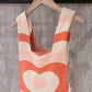 TH049 HEART ATTACK KNIT BAG