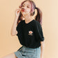 【CROSSOVER】大麻成厚厚唇OVERSIZED TEE - Letta A