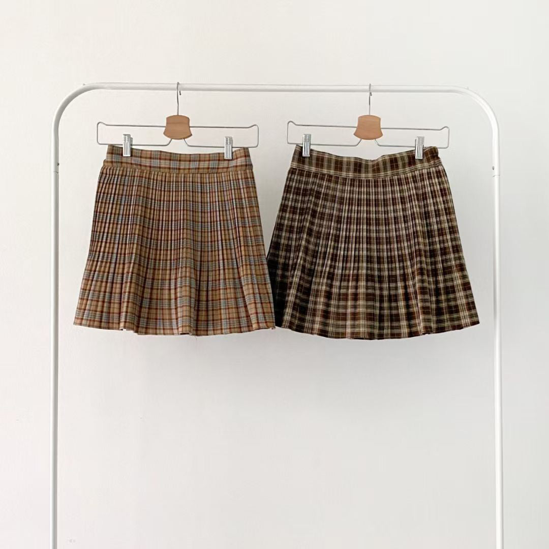 B190 KYLA CHECKED SKIRT