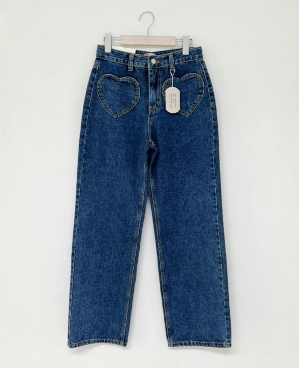 J286 HEART JEANS