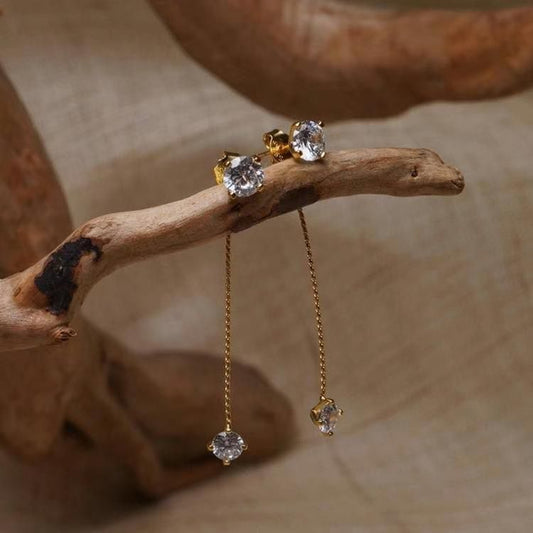 A064 LINELY EARRINGS (925)