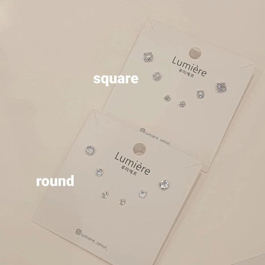 A068 ONE EARRINGS  (925)
