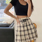 B165 CHECKING SKIRT