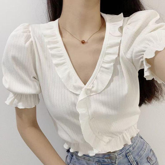 T530 RUFFLE LOVE TOP