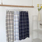 B179 HELLO CHECKED SKIRT
