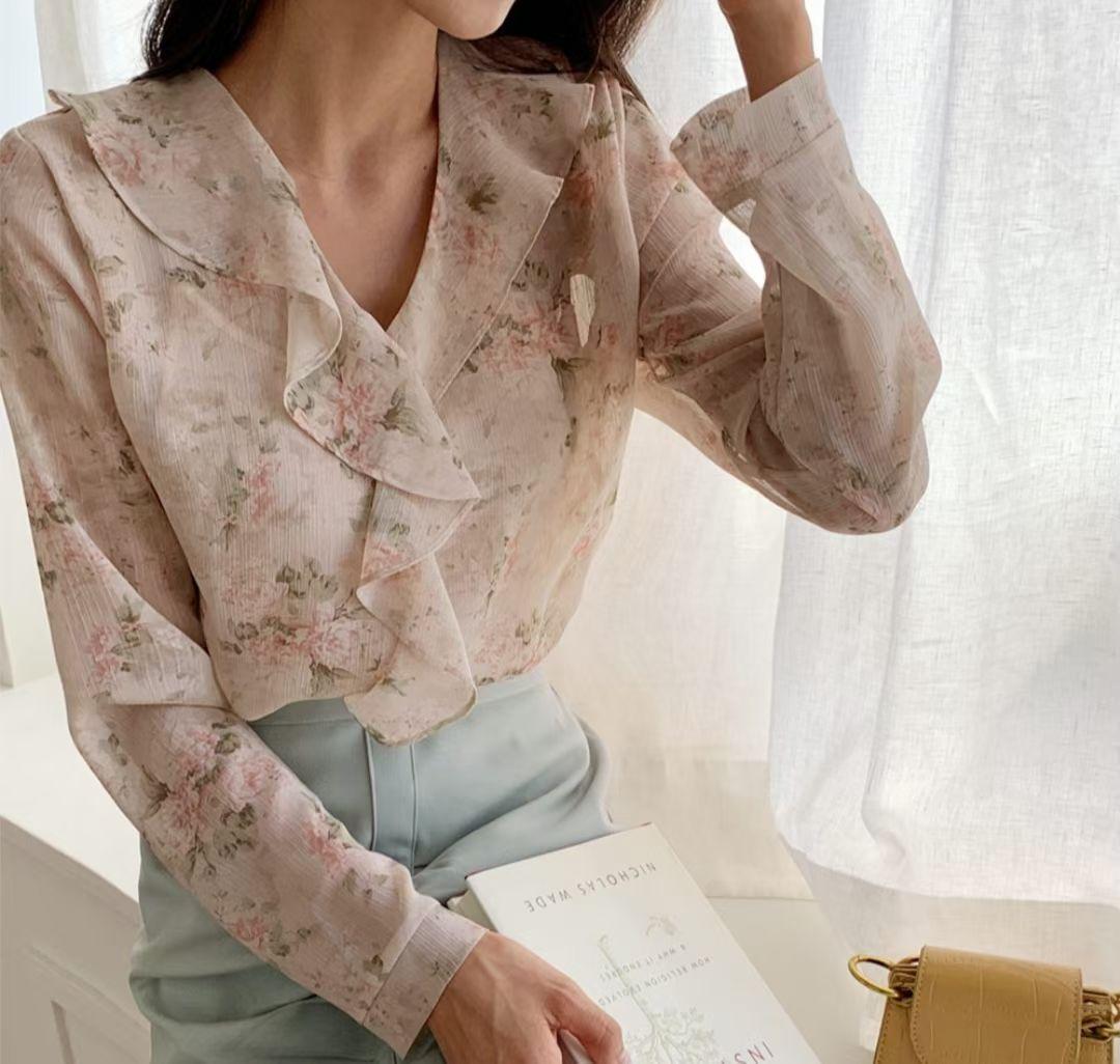 T645 LE GARDEN BLOUSE