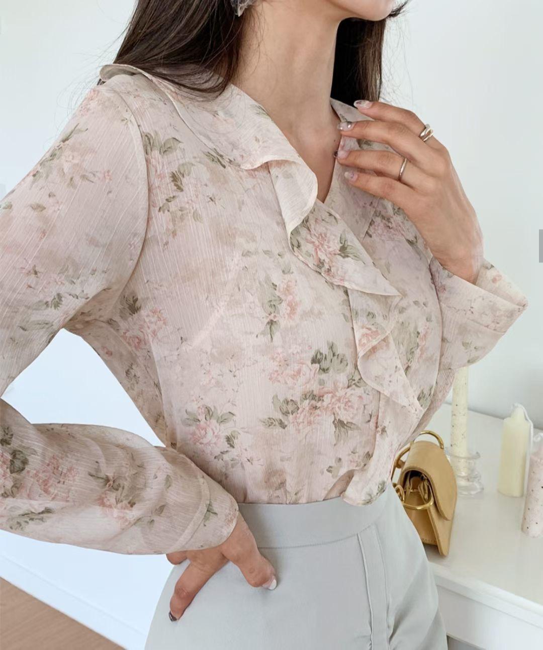 T645 LE GARDEN BLOUSE