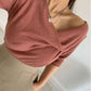 T585 ROUND SHOULDER TOP