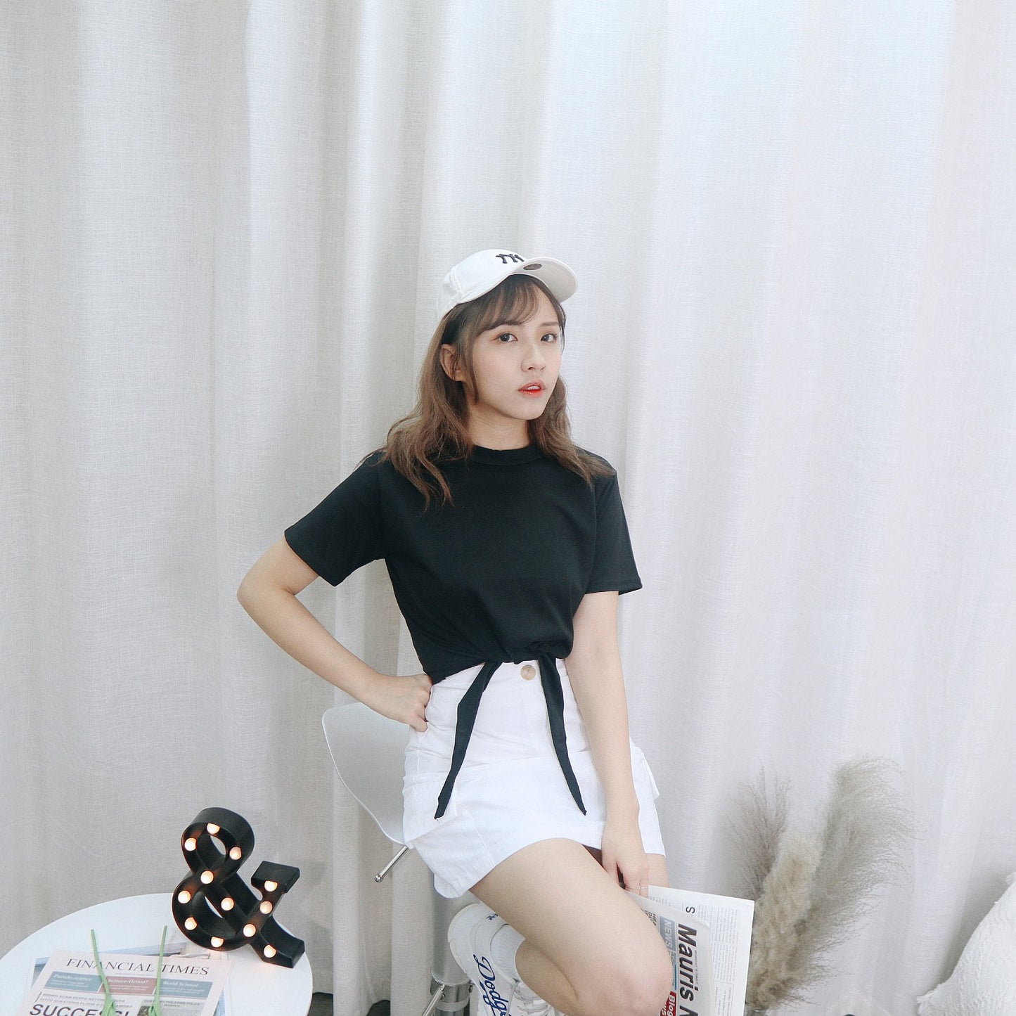 #B105 SMILE FOR TODAY SKIRT - Letta A