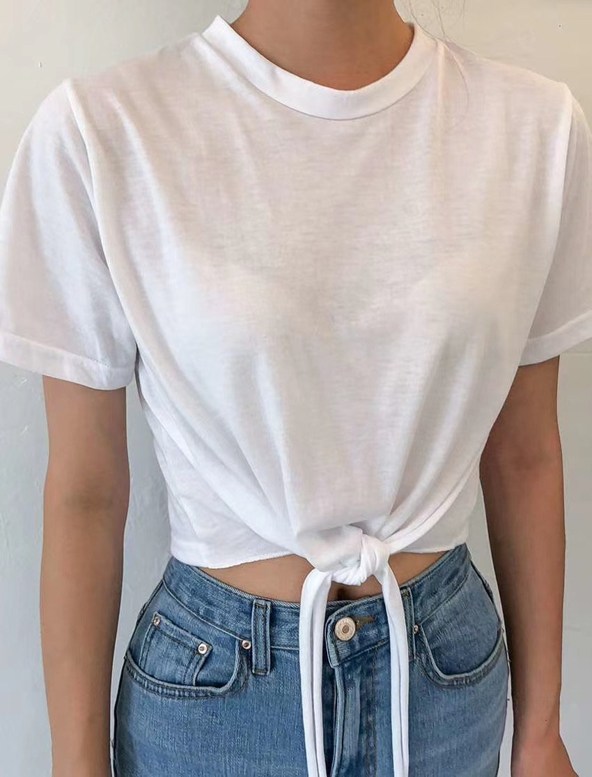 #T295 WHEN I COME BACK CROP TOP - Letta A