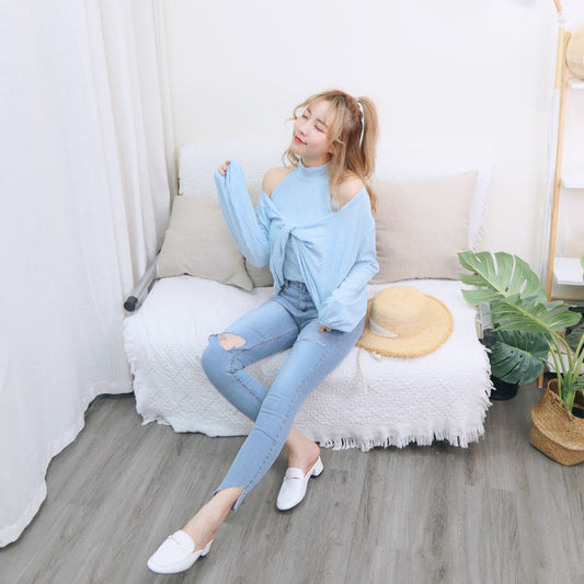 #T254 MACARON LOVE TOP - Letta A