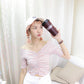 T354 WHITE PINK TOP - Letta A