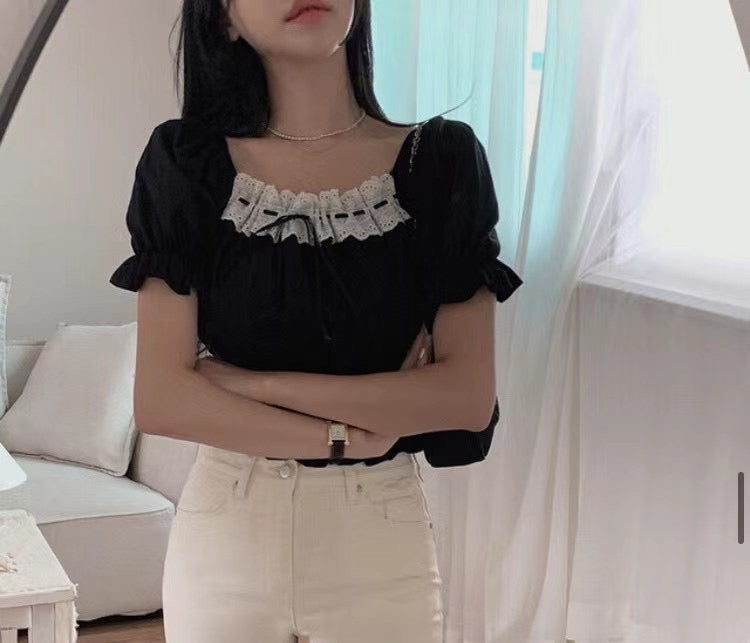 T591 MISS MAID TOP