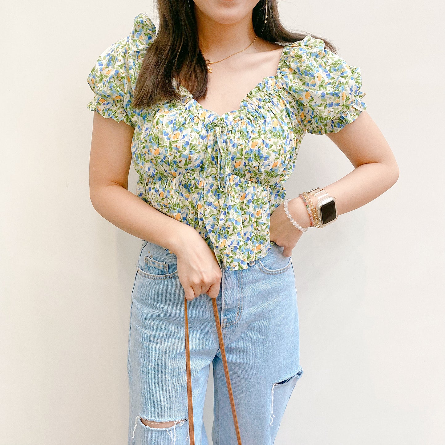 T545 FLOWERS DAY TOP