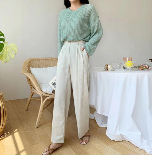 #B115 ONNI TROUSERS - Letta A