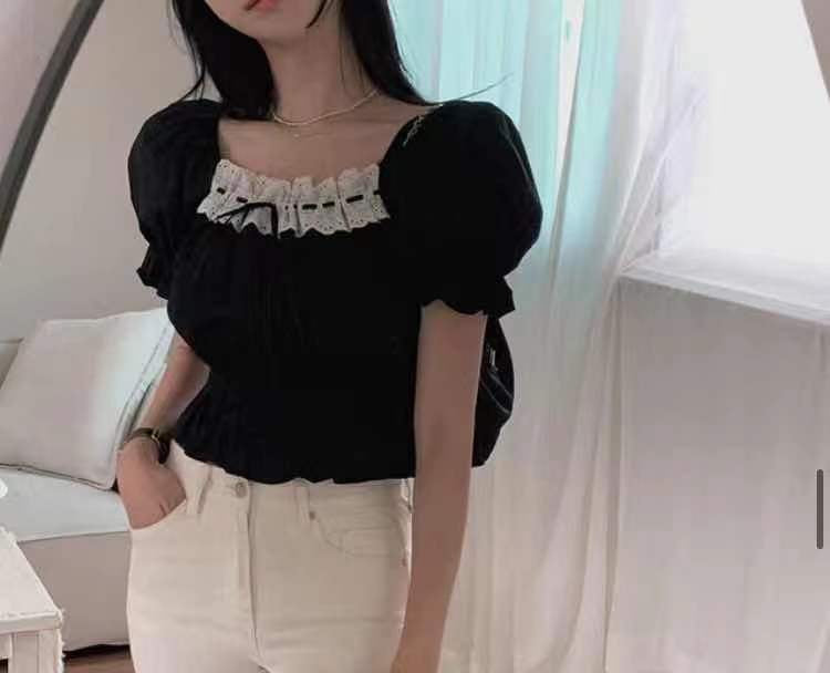 T591 MISS MAID TOP