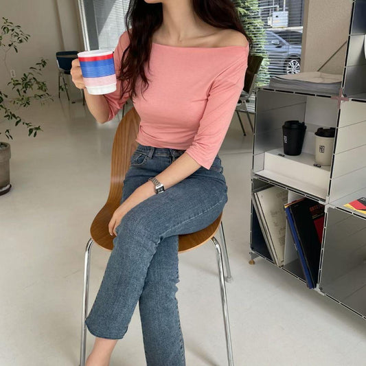T489 DAYTIME OFFSHOULDER TOP