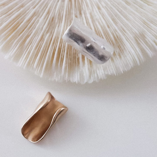 #A043 NO MATTER EARRINGS （GOLD) - Letta A