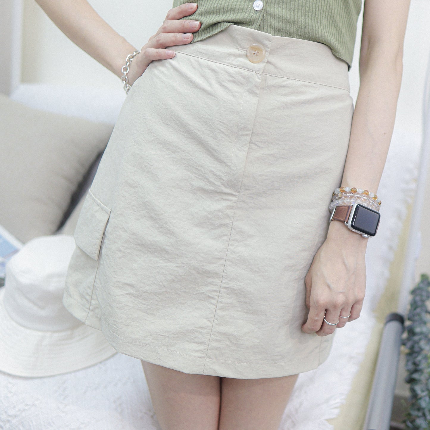 #B105 SMILE FOR TODAY SKIRT - Letta A