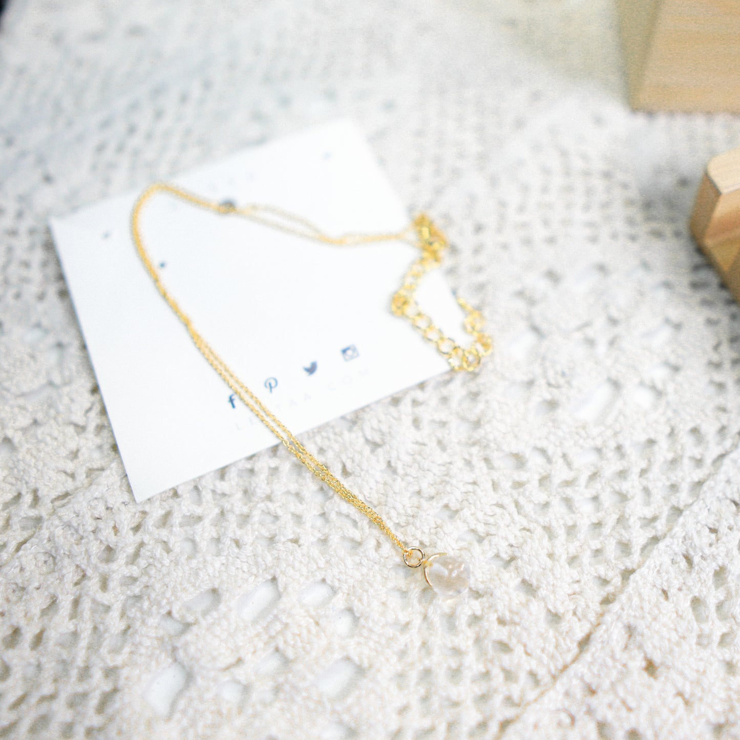 #A033 SIMPLE LOVE NECKLACE - Letta A