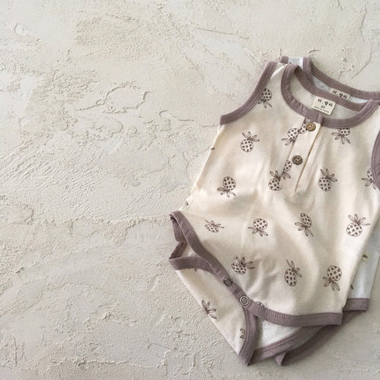 BT053 PINE BABY JUMPSUIT／TEE