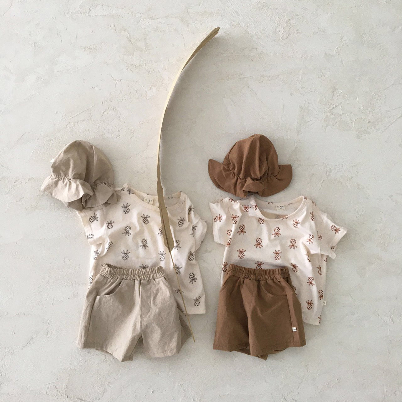 BT053 PINE BABY JUMPSUIT／TEE