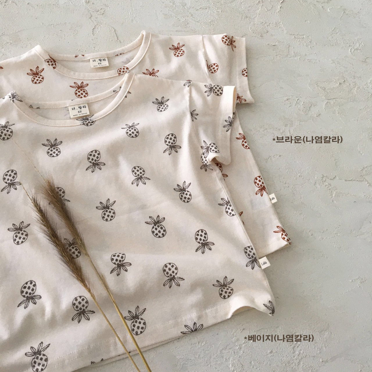 BT053 PINE BABY JUMPSUIT／TEE